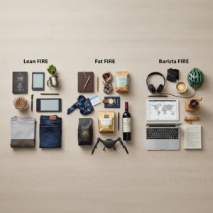 Personal finance FIRE movement: comparing lean FIRE, fat FIRE, and barista FIRE retirement lifestyles