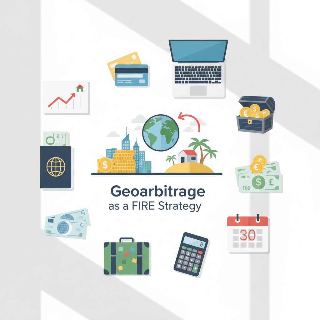 geoarbitrage as a fire strategy: how to retire early by moving abroad - photo 2 illustration