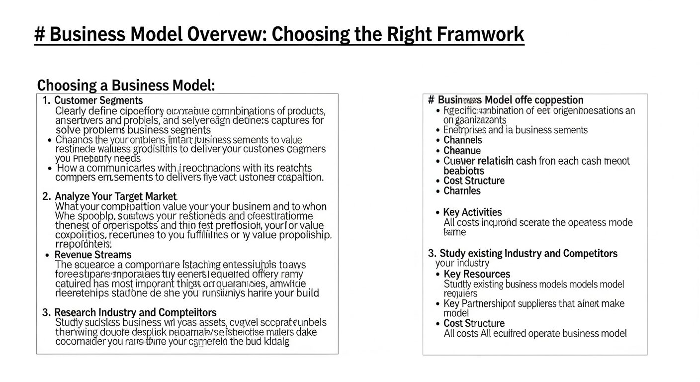What Is A Business Model And How To Choose One