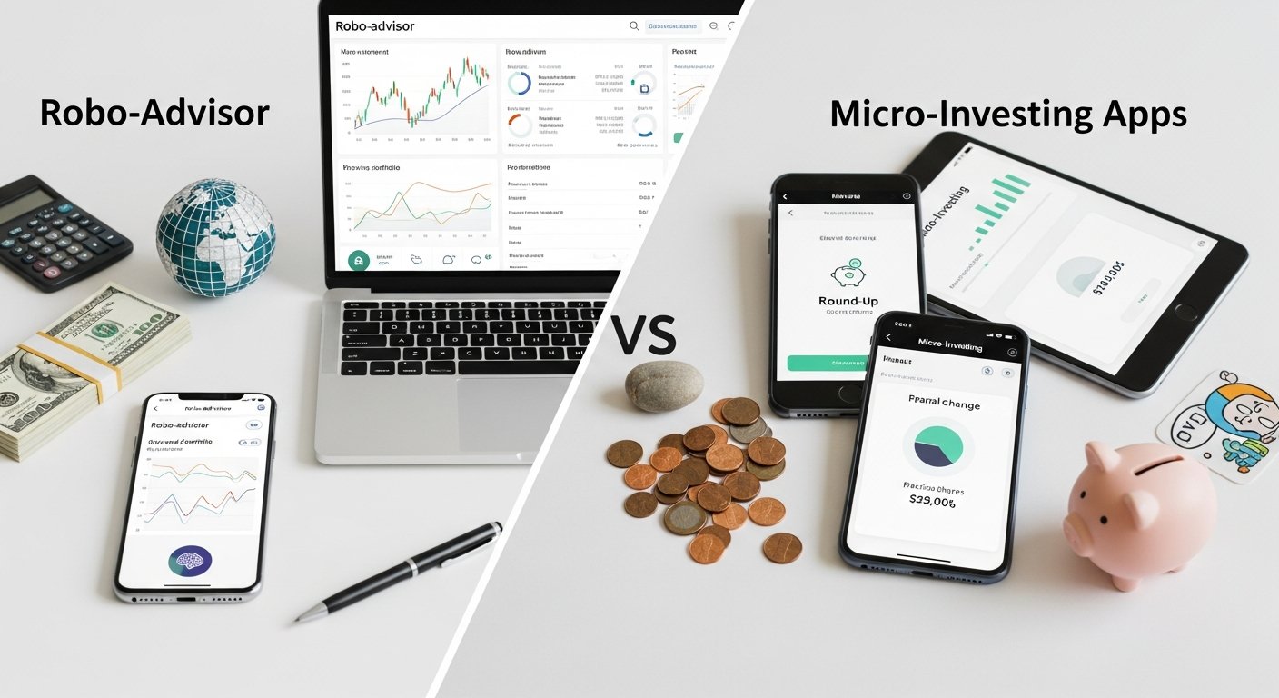 robo-advisors vs micro-investing apps - photo 2 illustration