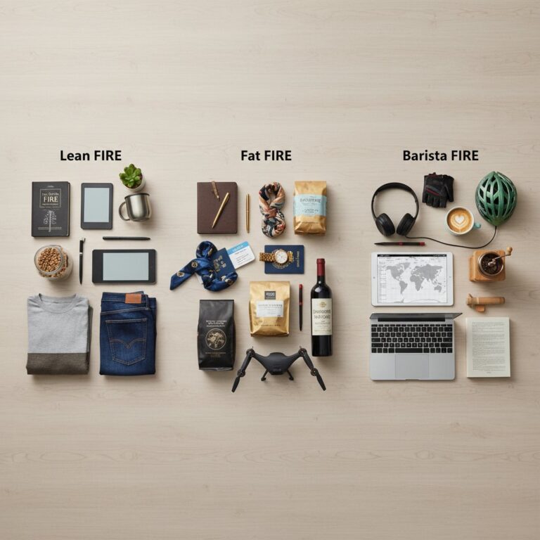 Personal finance FIRE movement: comparing lean FIRE, fat FIRE, and barista FIRE retirement lifestyles