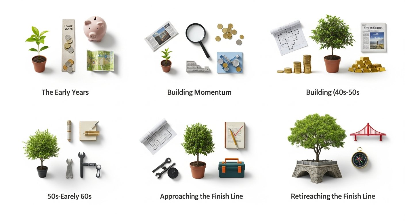 how do mid-career entrepreneurs optimize their wealth trajectory? — retirement planning by age