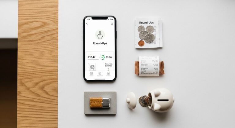 investment apps with round-ups - featured illustration
